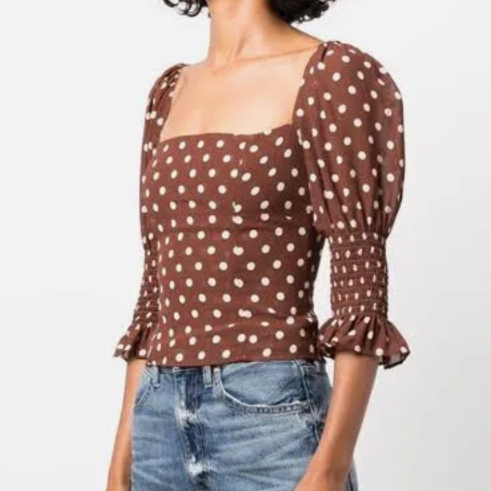 BNWT Reformation Portia top